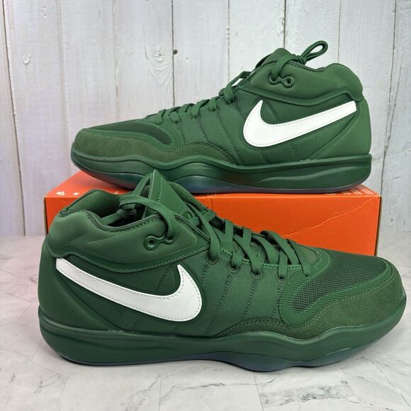 Nike Air Zoom GT Hustle 2 TB Promo Mens Sz 14 Basketball Shoes Green DX9190-300 - Picture 1 of 6